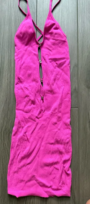White Fox Boutique Mini Dress Hot Pink thumbnail 2