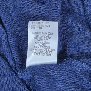 Fortune + Ivy Womens Navy Blue Quarter Zip Pullover Sweater‎ XL 1725T57 thumbnail 8
