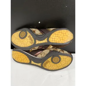 Coach Jenney Women's Brown Casual Sneakers Size 8.5M SKU 6101 thumbnail 7