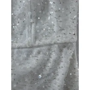 Lulus White‎ One Shoulder Sequin Pearl Embellished Mini Dress NWT Size S thumbnail 9
