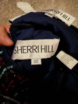 Sherri Hill Beaded Mini Dress thumbnail 4