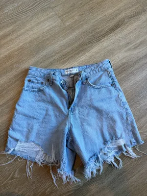 Abercrombie Loose High-Rise Shorts Curve Love thumbnail 4