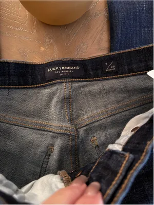 Women's Lucky Brand High Rise Jeans Size 8 Blue thumbnail 3