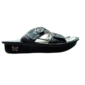 Alegria Sandals Slip On Rainbow Black Women's Size‎ EU 40, US 9 Comfort #S19-1 thumbnail 5