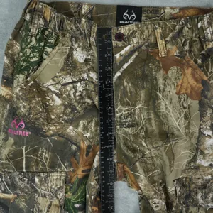 Realtree Edge Camo Cargo Pants Womens Medium Brown Pink Logo Hunting Gorpcore thumbnail 13