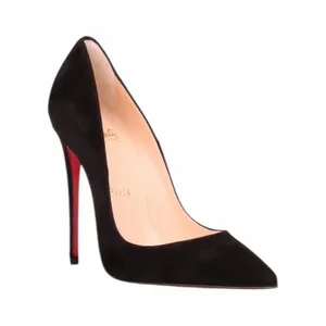 Christian Louboutin So Kate 120 Suede Pointed Toe Pumps Black Size 38 thumbnail 4
