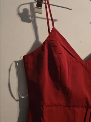 Lulu's Red Spaghetti-Strap Maxi Dress thumbnail 8