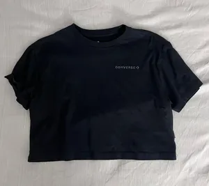 Converse Black Cropped Top thumbnail 3