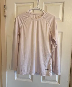 Baleaf Women's UPF 50+ Sun Protection Long Sleeve Performance Shirt Pink Size L thumbnail 1