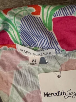 Mary Square Pajama Pants Set NWT Size Medium Pink thumbnail 4