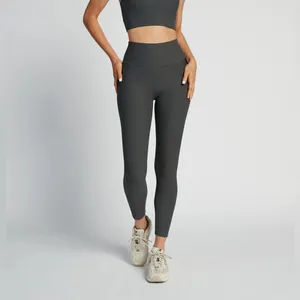 Wilo The Label Base Ribbed Legging Charcoal Gray Size Small Pockets Workout NWOT thumbnail 3