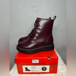 New ROUGE BURGUNDY‎ BOOTS thumbnail 2
