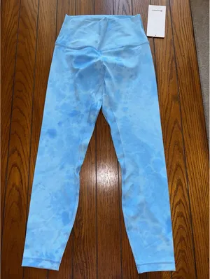 Lululemon Align High-Rise 25” Smoothie Wash Blueberry Size 6 NWT thumbnail 3