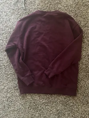 Burgundy Crewneck Sweatshirt thumbnail 3