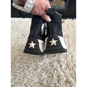 Converse Run Star Hike High‎ Top Platform Sneakers Black White 5Mens Womens 6.5 thumbnail 5
