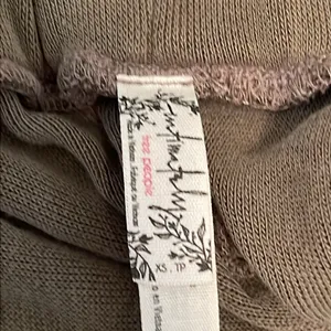 Free People Legs For Days Shortie Shorts in Army Green thumbnail 4