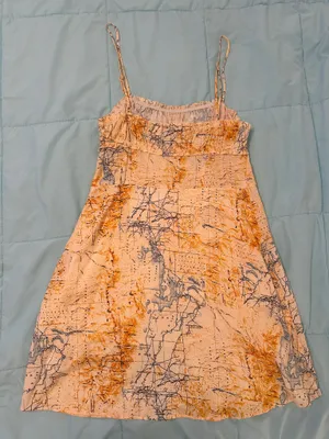 Urban Outfitters By The Sea Map Print Mini Dress thumbnail 3
