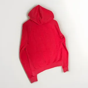 PINK Victoria’s Secret Red Hoodie Women’s Large Spellout Logo Pullover thumbnail 4