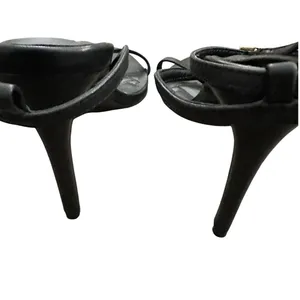 Kurt Geiger London Brixton Stiletto Sandals black quilted size 38.5/8.5 thumbnail 3