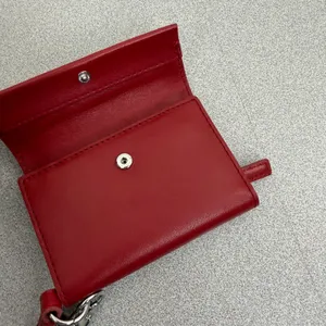 Madewell Wallet Womens OS Red Leather Wristlet Snap Closure Small Bifold Classic thumbnail 3