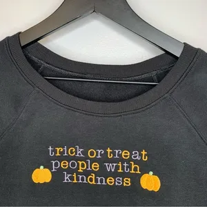 Harry‎ Styles Halloween Sweatshirt Size M Black Size M thumbnail 3