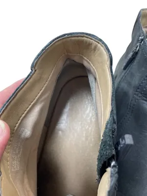 Dansko womens black leather mid ankle casual slip on boots sz 11.5-12 SKU 10-825 thumbnail 10