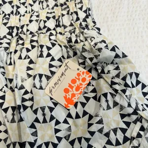 Free people triangle pattern high rise shorts NWT S women thumbnail 3