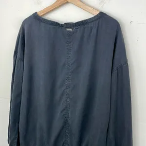 Prana Lavendar Bay Pullover Top size Medium Gray thumbnail 8
