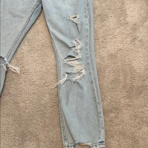 Abercrombie & Fitch Light Blue High Rise Jeans thumbnail 3