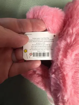 Sanrio My Melody Burger Graphic Pink Fuzzy Plush Handbag thumbnail 4