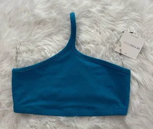 Beyond Yoga Spacedye One Up Bra Cali Blue Heather Size Large thumbnail 1