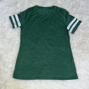 T-Shirt & Short Set Jersey Feel (Unbranded) Size M Color Heathered Green NWOT thumbnail 2