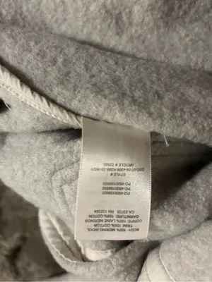 Wilfred Light Gray Button-Down Women's Shacket thumbnail 3