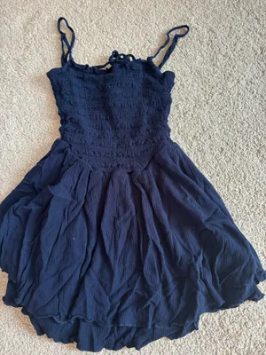Navy blue garage dress Size XS thumbnail 1