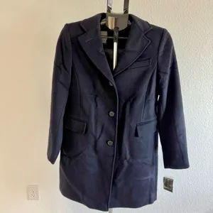 Ralph Lauren SB Wool Coat Navy thumbnail 4