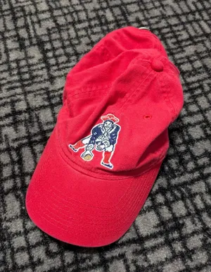 NFL New England Patriots Vintage Pat The Patriot Reebok Adjustable Cap thumbnail 1