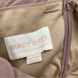 Birdie Grey‎ Convertible Bridesmaid Dress Dark Mauve Size XS Wedding Formal Prom thumbnail 5