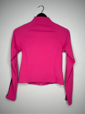Vintage Playboy Women Pink Track Jacket Zip Up Y2K Streetwear XS thumbnail 4
