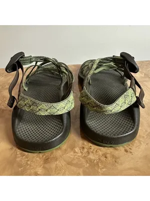 Chacos Z/Cloud Classic Sport Sandals Women's Size 9 Green Adjustable Vibram thumbnail 3