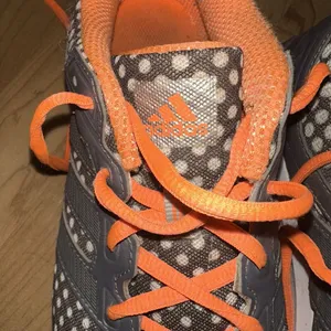 Adidas "Duramo 6" Gray/Orange‎ Running Shoes. Women's 9.5 thumbnail 4