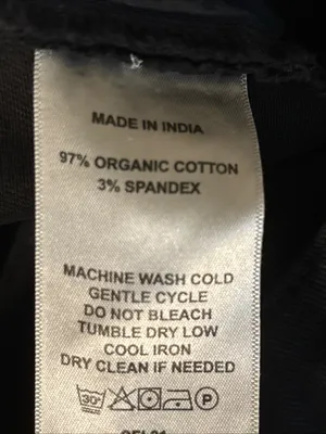 Quince Women’s Organic Stretch Cotton Twill Straight Leg Cropped Pant 10 Black thumbnail 8