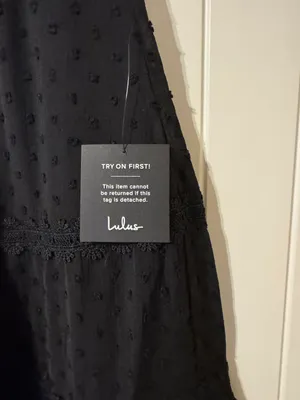 Lulus Black Dress thumbnail 3