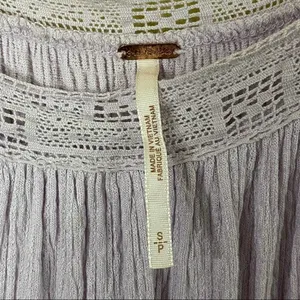 Free People Sweet Thing Tunic Dress In Lilac Size Small thumbnail 4