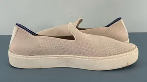 Rothy’s The Original Slip On Sand Beige Washable Sneakers thumbnail 5
