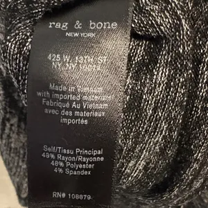 rag & bone Charcoal Sleeveless Midi Dress XS thumbnail 3