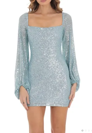 Lucy in the Sky Blue Dress thumbnail 1