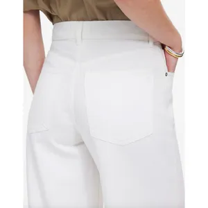 Madewell Superwide Leg Jeans Airy Denim Tile White High Rise Relaxed US 28 NWT thumbnail 5