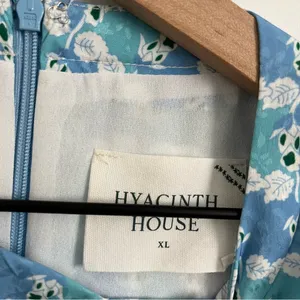 Tuckernuck Hyacinth House Blue Geometric Brentwood Caftan Dress thumbnail 3