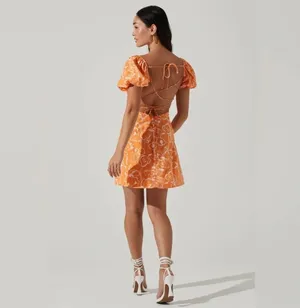 ASTR The Label ESILDA SWEETHEART NECKLINE MINI DRESS thumbnail 4