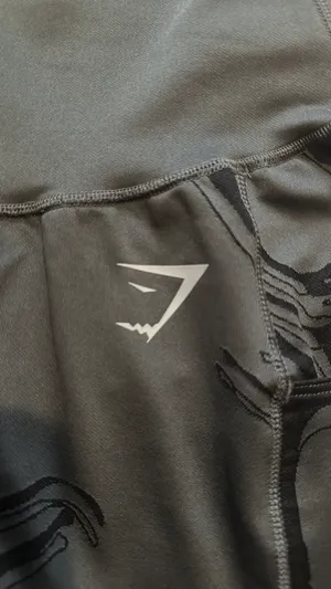 Gymshark black & grey athletic shorts thumbnail 5